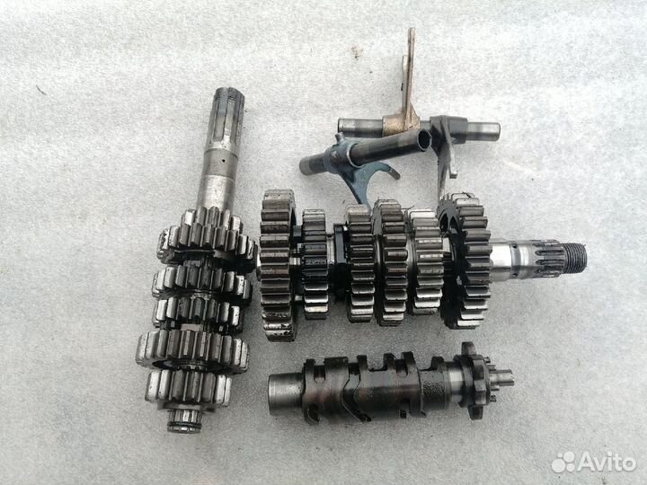 Suzuki SV1000S коробка передач