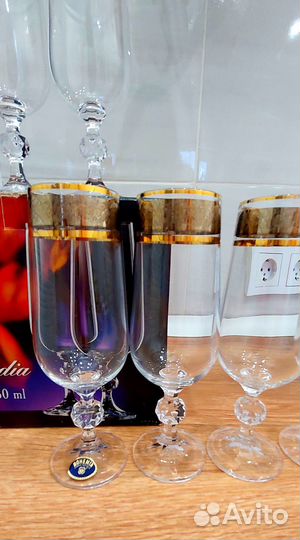 Фужеры Богемия Чехия