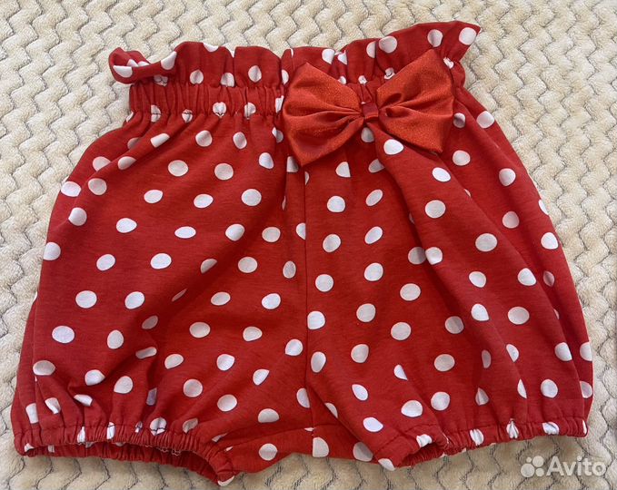 Костюм мики маус на девочку р.74-80