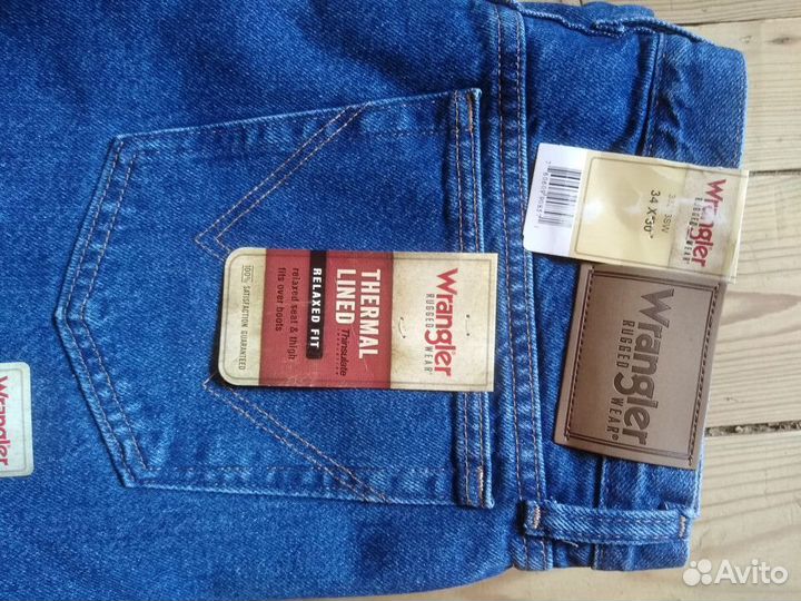 Утеплённые Джинсы Wrangler 33213SW Оригинал из США