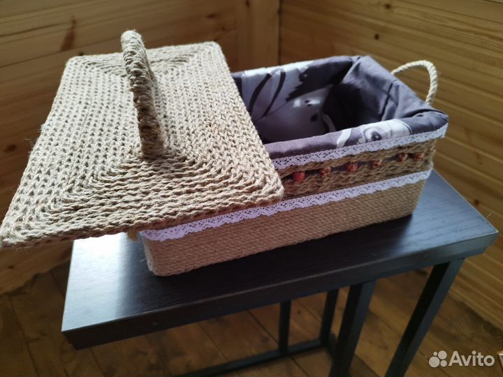 Корзина ручной работы