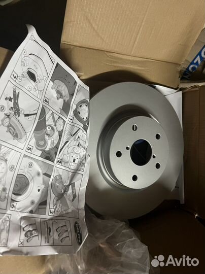 Тормозные диски Subaru 26300-AL010, Delphi BG9084C