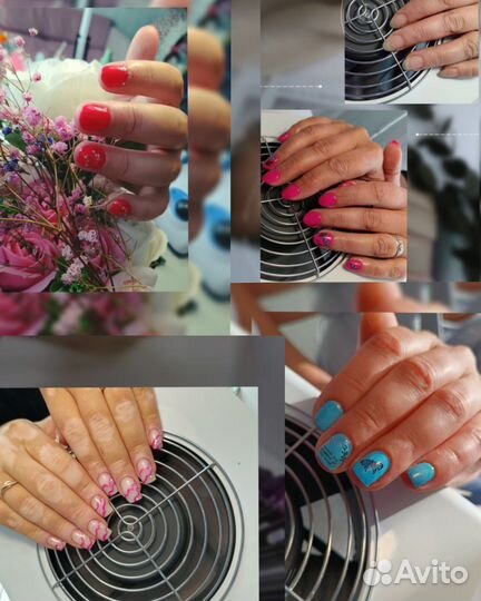 Модель на педикюр и маникюр