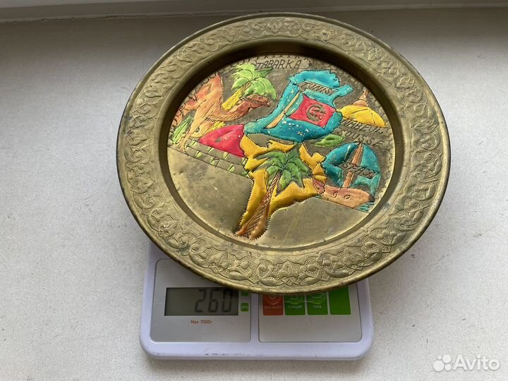 Тунис тарелка Верблюд