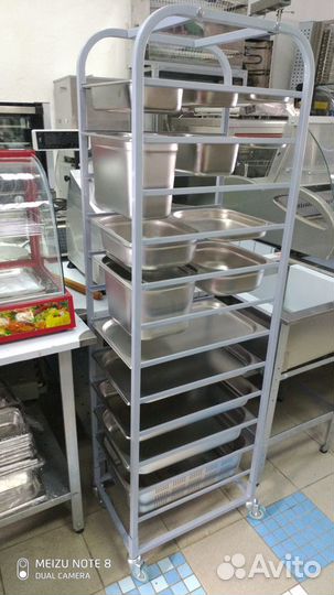 Гастроемкость GN 1/6-100 (176х162х100) нерж