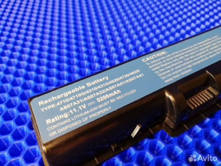 Аккумулятор для ноутбука Acer AS07A41