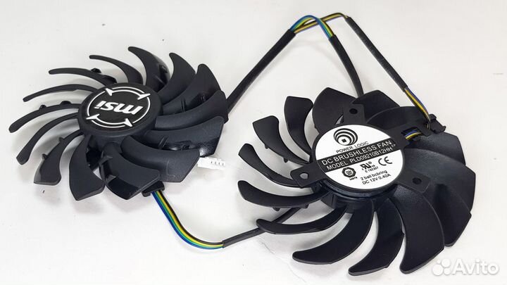 Двойной кулер для видеокарты MSI Armor