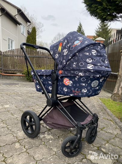 Cybex Priam Space Rocket (3-1) + база isofix