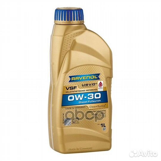 Моторное масло ravenol VSF SAE 0W-30 (1л) Ravenol