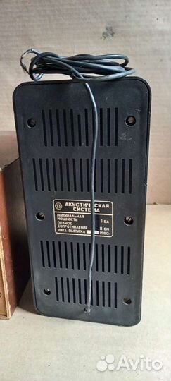 Музыкальные колонки СССР