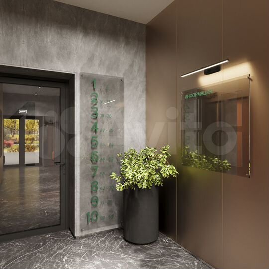 2-к. квартира, 59,8 м², 8/10 эт.