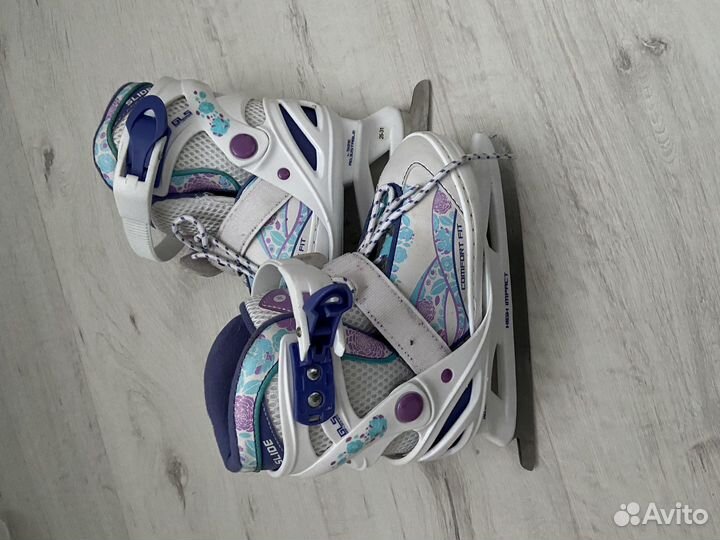 Коньки раздвижные детские