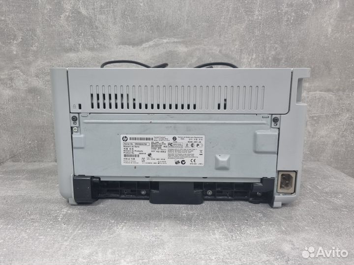 Принтер лазерный HP LaserJet P1102, ч/б, A4