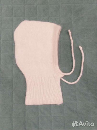 Новый Капор (капюшон) из пуха норки белый