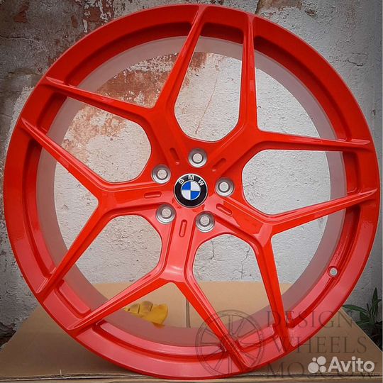 Кованые диски r21 на BMW M3 M5 M6