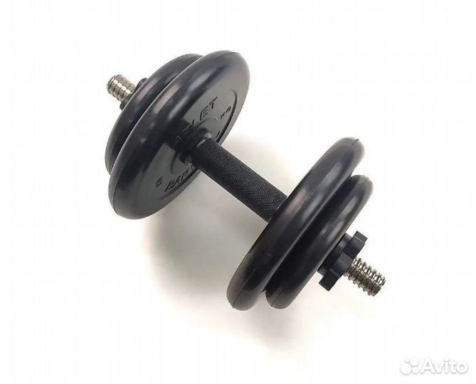 Гантели разборные обрезиненные 16,5 кг Mb Barbell