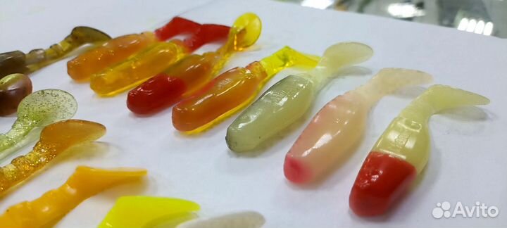 Виброхвост Manns Predator 90мм Манс (оригинал)