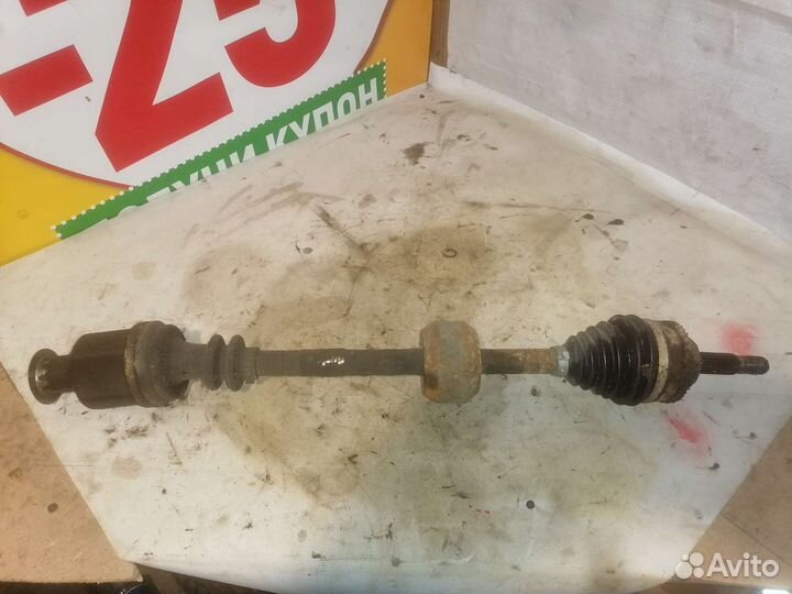 Привод передний правый renault clio