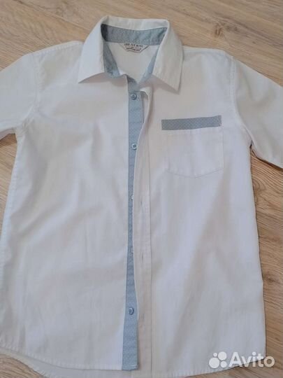 Рубашка белая для мальчика