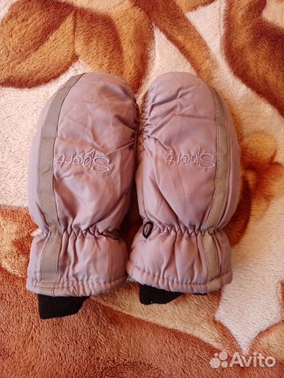 Варежки детские непромокаемые