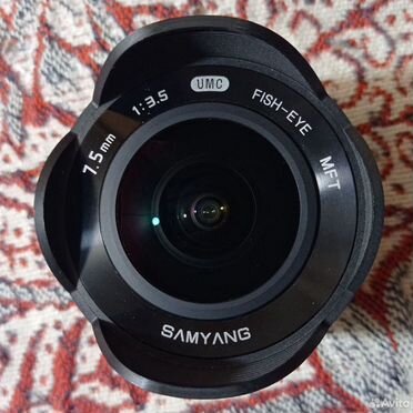 Обьектив Samyang 7.5mm f/3.5 MFT