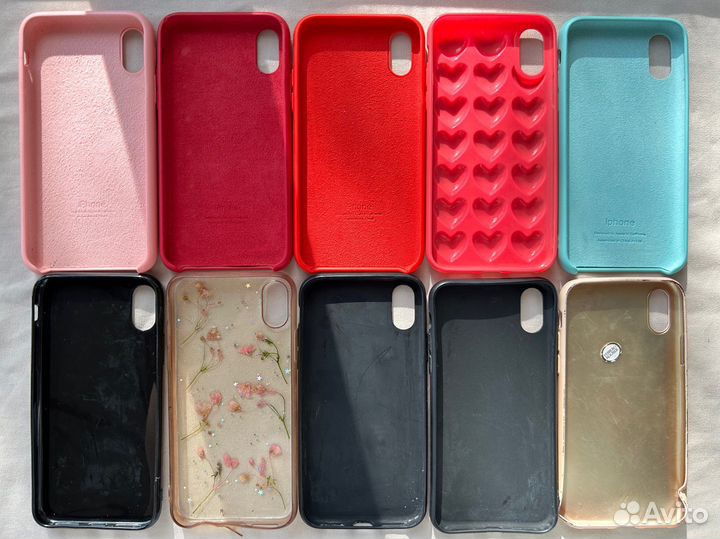 Чехол на iPhone 10 (10шт.)