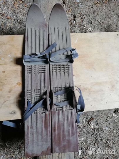 Лыжи пластиковые СССР