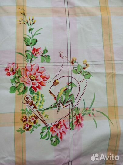 Скатерть лен СССР