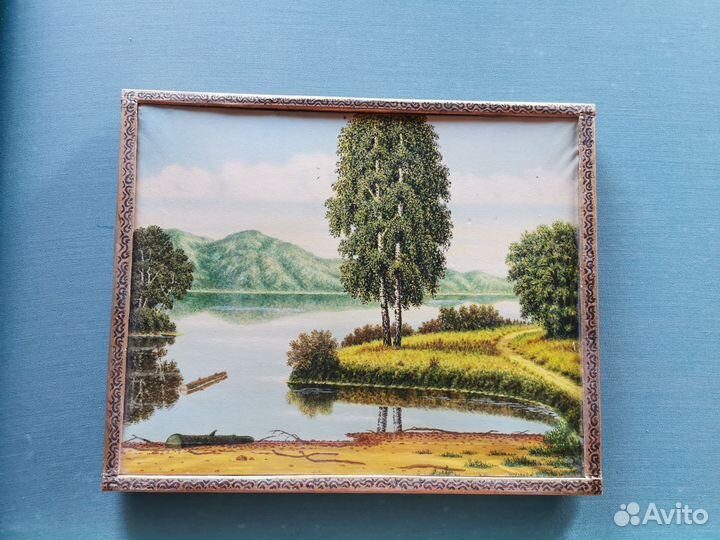 Картина маслом на холсте пейзаж