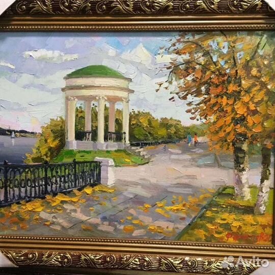 Картина маслом на холсте пейзаж