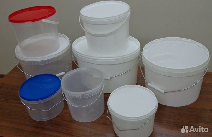 Пластиковые ведра