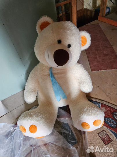 Большой плюшевый мишка 108 см