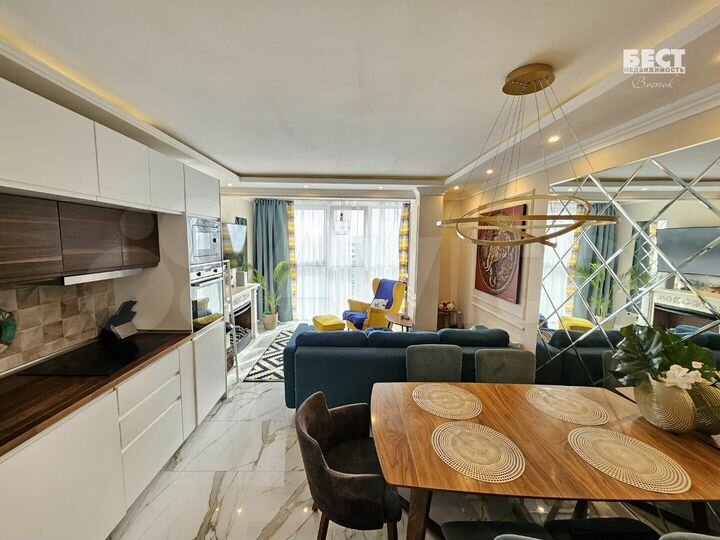 2-к. квартира, 66,5 м², 25/25 эт.