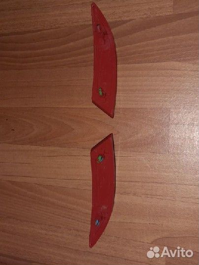 Катафоты юбки заднего бампера ford focus 3