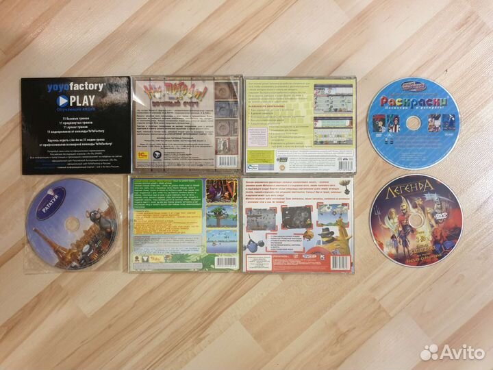 Игры детские рс, DVD