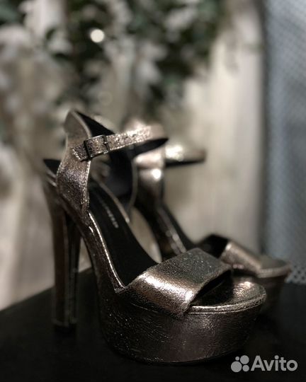 Туфли металлик