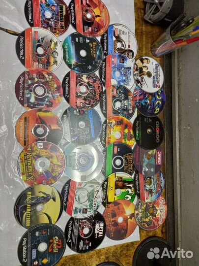 Игровые диски на ps2