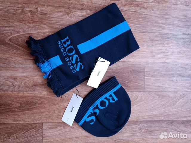 Шарф и шапка Hugo Boss 12мес