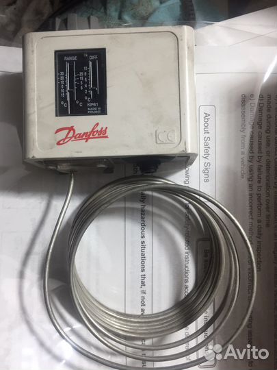 Реле температуры кр-61 Danfoss