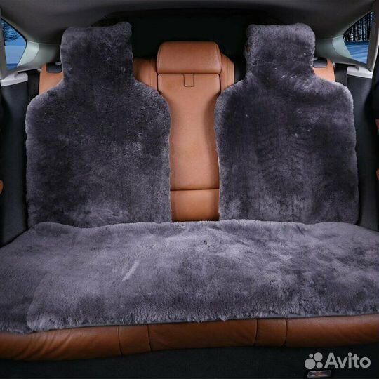 Меховые искусственные накидки на весь салон