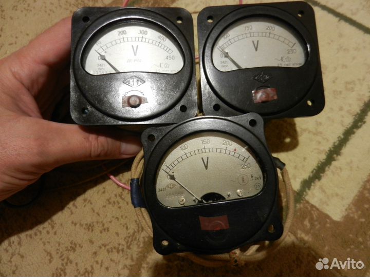 Вольтметры, амперметры, омметр, СССР