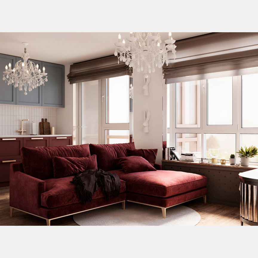 2-к. квартира, 65,8 м², 5/12 эт.