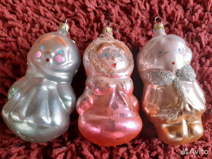 Новогодние игрушки СССР