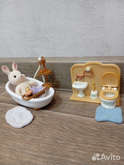 2 домика sylvanian families