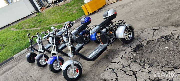 Электроскутер ситикоко новый Х11 pro Trike