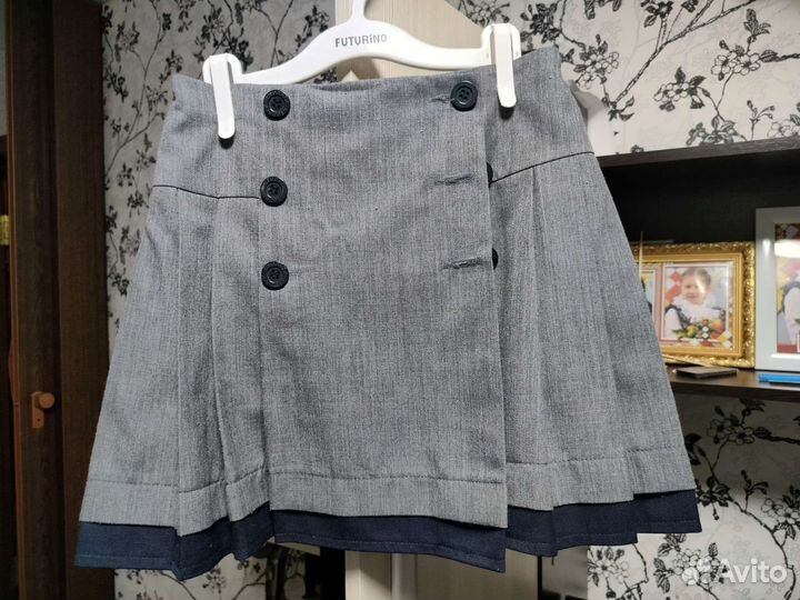 Школьная форма серая