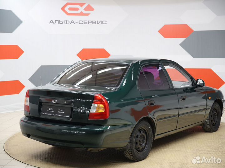 Hyundai Accent 1.5 МТ, 2003, 234 693 км