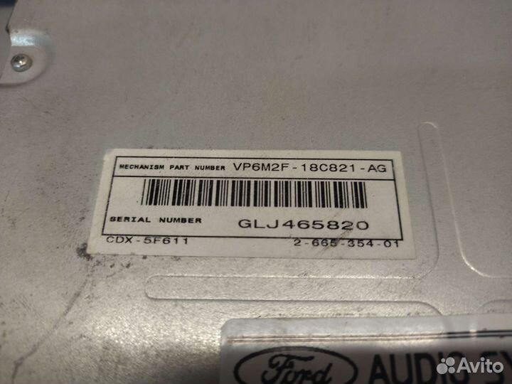 Магнитола Ford Sony