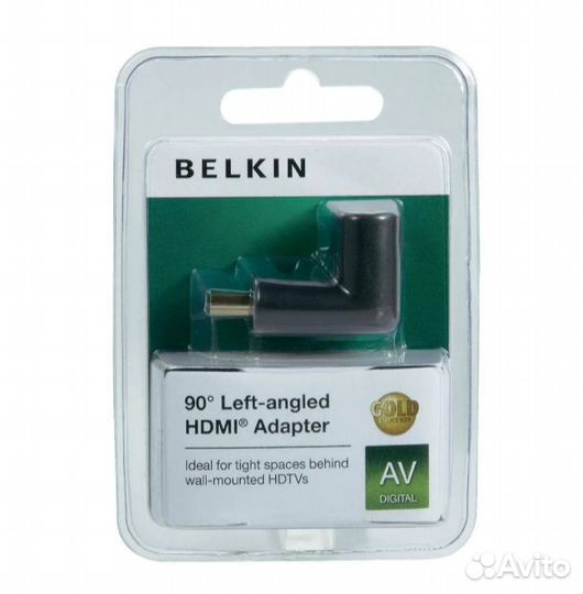 Угловой hdmi-переходник Belkin
