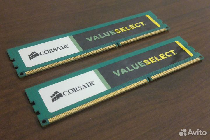 8Gb (2 x 4Gb) Corsair DDR3 1333MHz CL9 1.5V